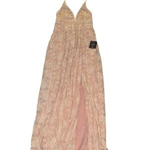 Elegant Lace Maxi Dress